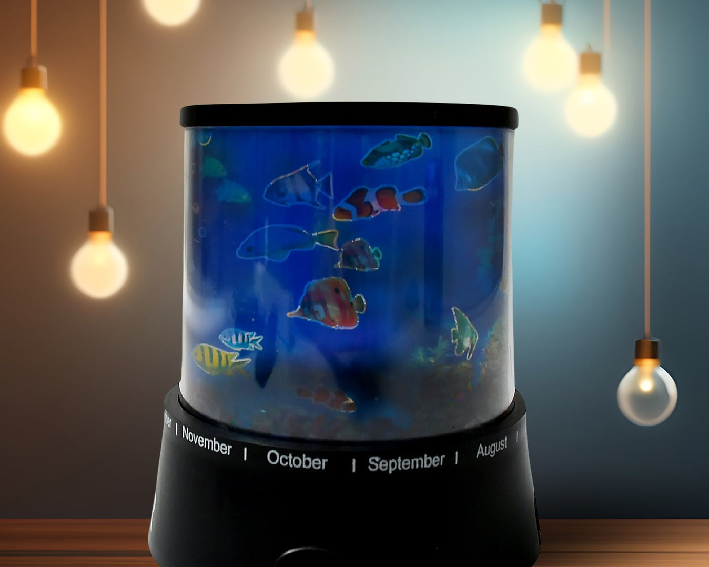 LED Projector Night Light Amazing Lamp, 3 Battery operated lamps, Rotation With the music Function, Master for Kids Bedroom Home Decoration Night Romantic Gift (Battery Not Included / 1 pc)