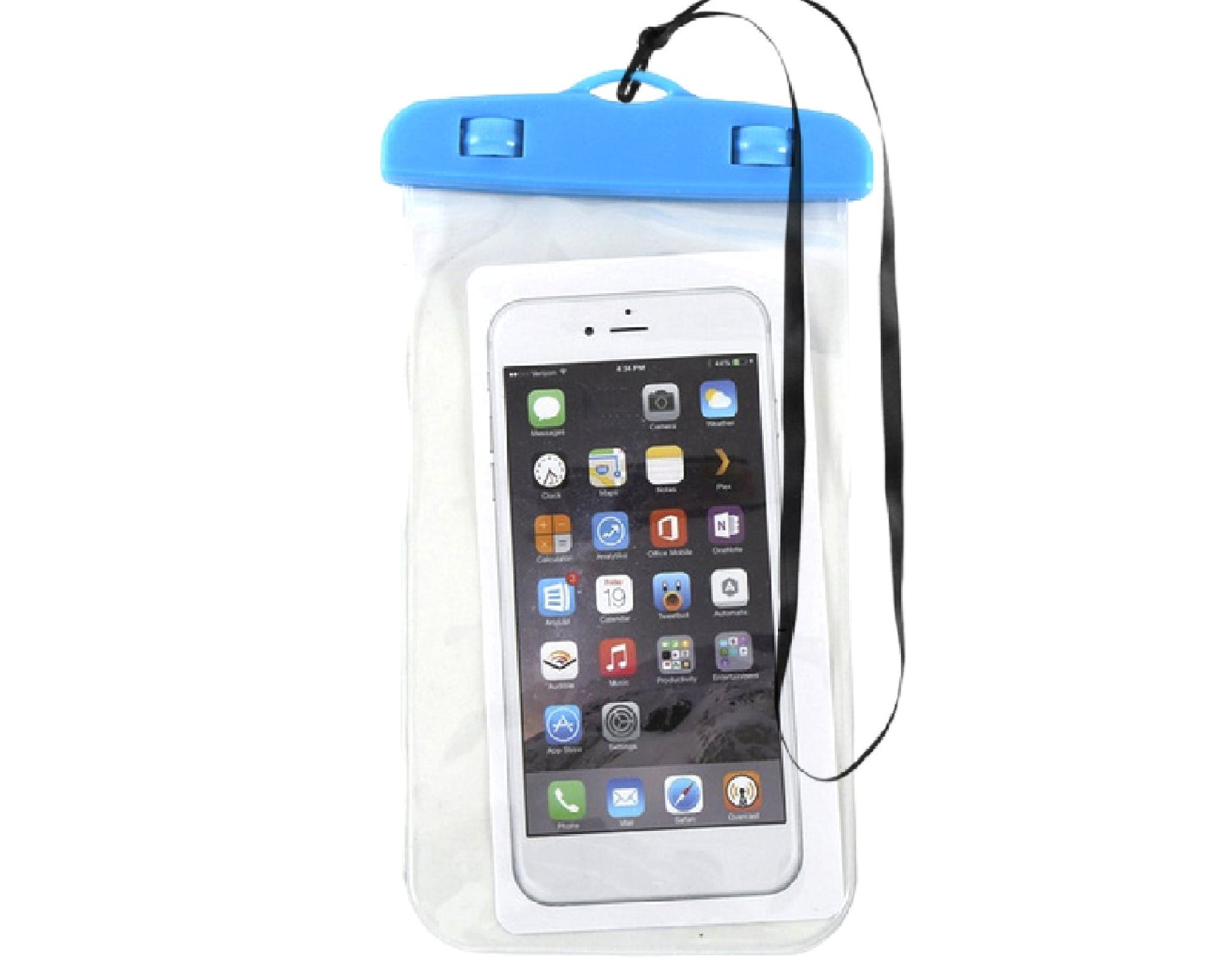 Plastic bag for waterproof phone protection