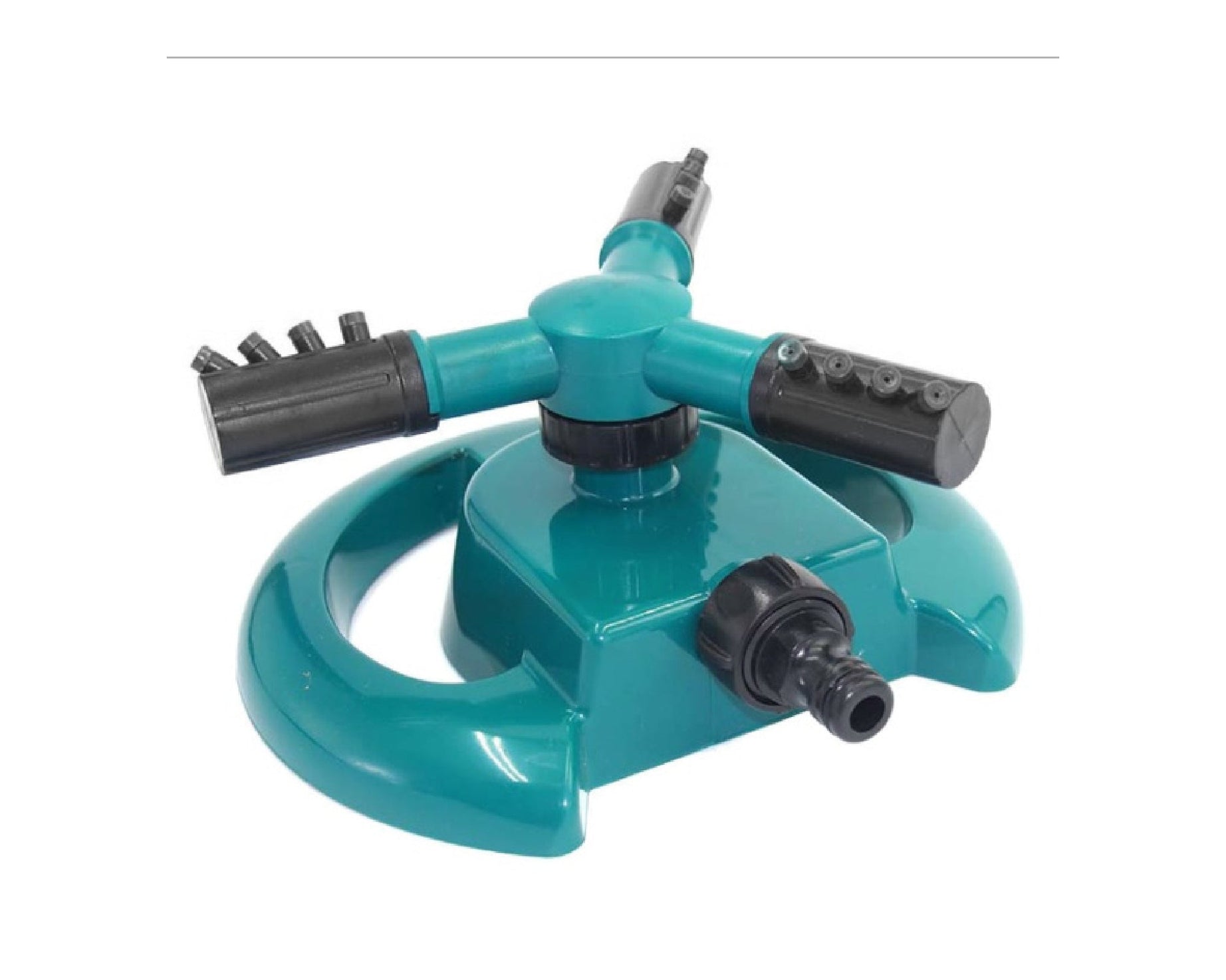 360-degree rotating sprinkler for watering large areas