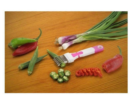 Vegetable cutter with fine blades