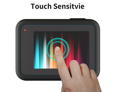 For GoPro HERO9 ENKAY Hat-Prince 3 in 1 0.2mm 9H 2.15D Protective Camera Lens and Screen Tempered Glass Film