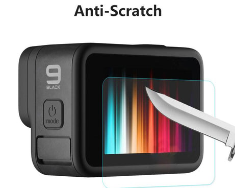 For GoPro HERO9 ENKAY Hat-Prince 3 in 1 0.2mm 9H 2.15D Protective Camera Lens and Screen Tempered Glass Film