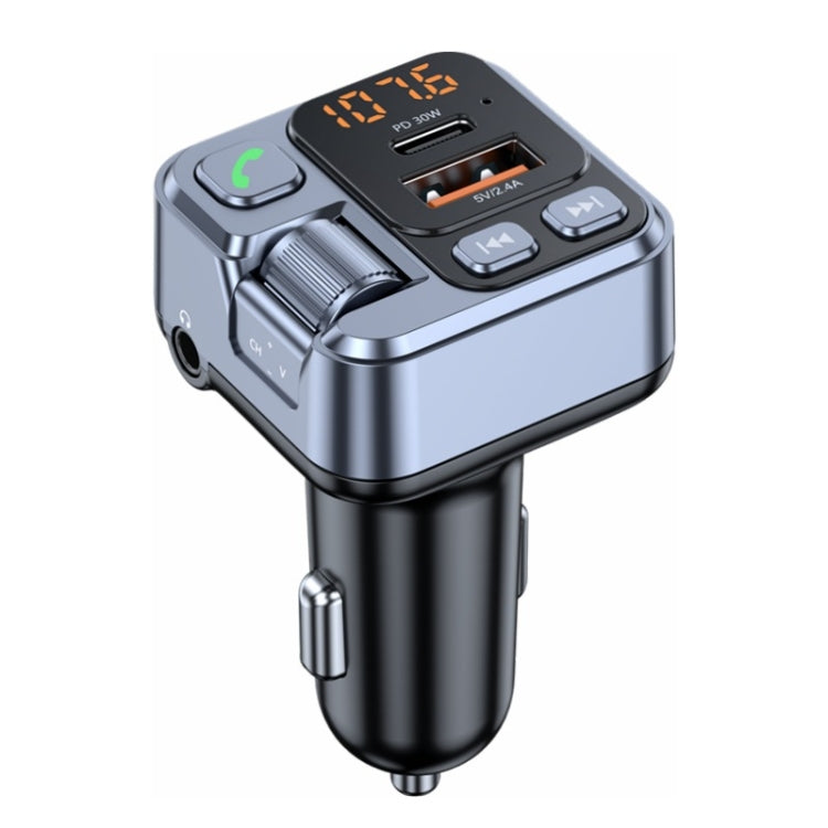 T16 MP3 Player Fast Charger Wireless Bluetooth 5.1 FM Transmitter Hands Free Car Kit, T16 Bluetooth 5.1