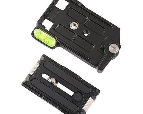 QRA-635 Camera Tripod Aluminum Alloy Metal Quick Release Plate, QRA-635