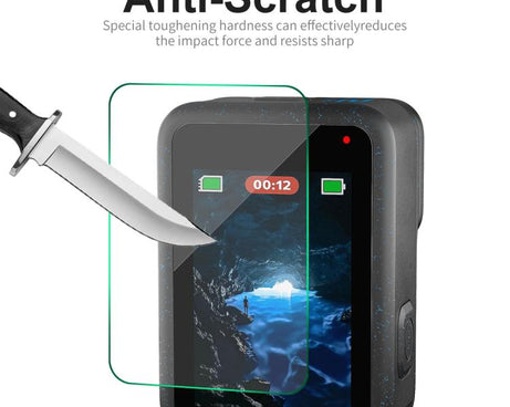 ENKAY Hat-Prince 9H 0.2mm High Alumina-silicon Front ＆ Back Camera Tempered Glass Film, For GoPro HERO12 Black