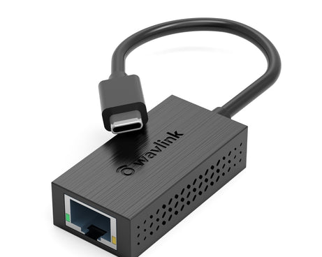 WAVLINK NWU327GC LAN Network Cable Converter Type-C to RJ45 Gigabit Ethernet Adapter, NWU327GC