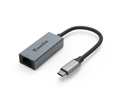 WAVLINK NWU329GC Type-C to RJ45 LAN Network Cable Converter Gigabit Ethernet Adapter, NWU329GC
