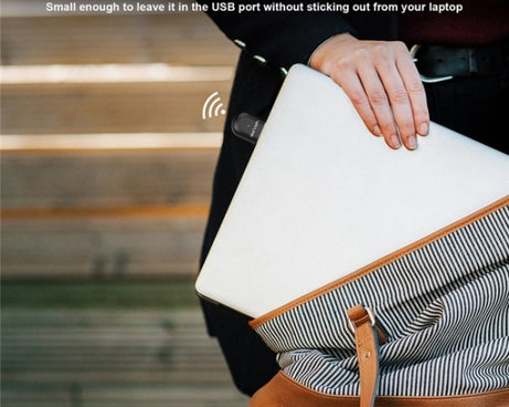 WAVLINK WN691A1F 5GHz / 2.4GHz Wireless Dongle AC650 USB 2.0 WiFi Adapter, WN691A1F