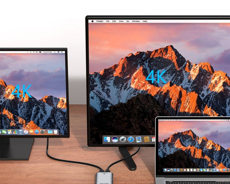 WAVLINK WL-UTA02H Multi-Screen Extender Converter Thunderbolt 3 to Dual HDMI Adapter, WL-UTA02H