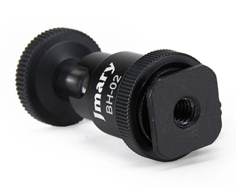 JMARY BH-02 360-Degree Rotating Tripod Ball Head 1/4 Screw Adapter, BH-02