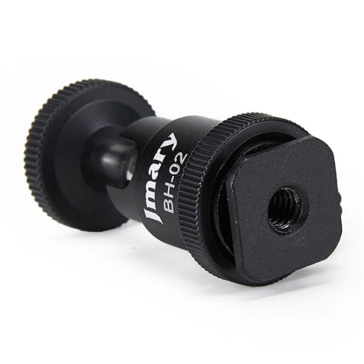 JMARY BH-02 360-Degree Rotating Tripod Ball Head 1/4 Screw Adapter, BH-02