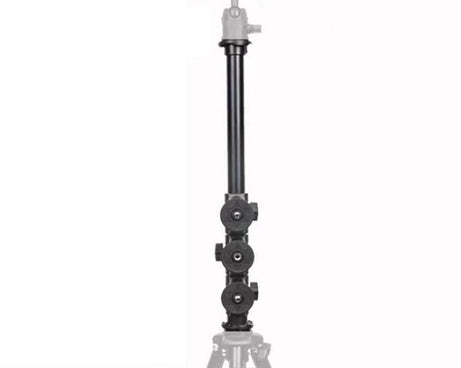 YUNTENG VCT-369 For Tripod Stabilizer Camera Horizontal Aluminum Alloy Gimbal Extension Pole, VCT-369
