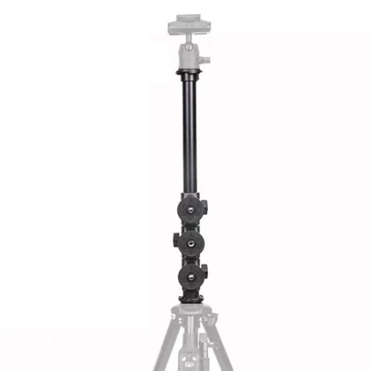 YUNTENG VCT-369 For Tripod Stabilizer Camera Horizontal Aluminum Alloy Gimbal Extension Pole, VCT-369
