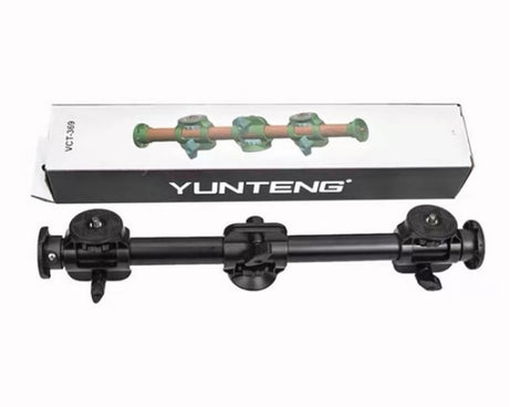 YUNTENG VCT-369 For Tripod Stabilizer Camera Horizontal Aluminum Alloy Gimbal Extension Pole, VCT-369