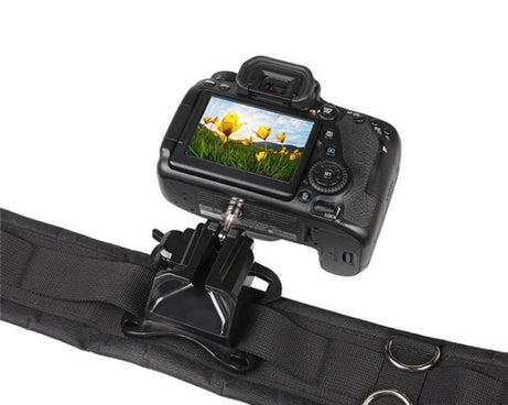 A648 1/4 Inch Screw Mount Quick Release Hanger Camera Belt Clip Waist Belt Holster Holder