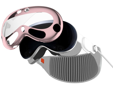 Electroplated TPU Protective Case VR Glasses Accessories, For Apple Vision Pro