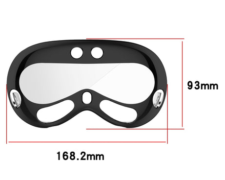 Electroplated TPU Protective Case VR Glasses Accessories, For Apple Vision Pro