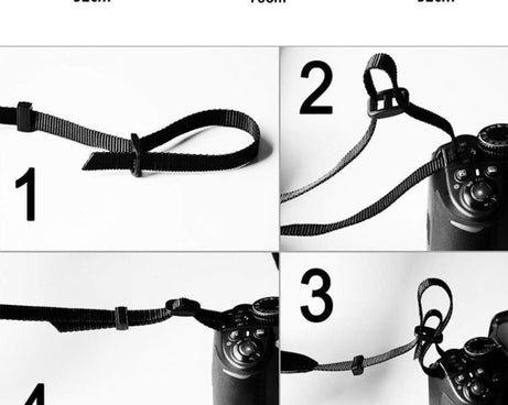 Camera Strap Canvas Neck Shoulder Strap with Quick Release Buckles for DSLR / SLR Camera, Canvas Neck Strap