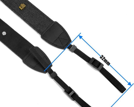 Camera Strap Canvas Neck Shoulder Strap with Quick Release Buckles for DSLR / SLR Camera, Canvas Neck Strap