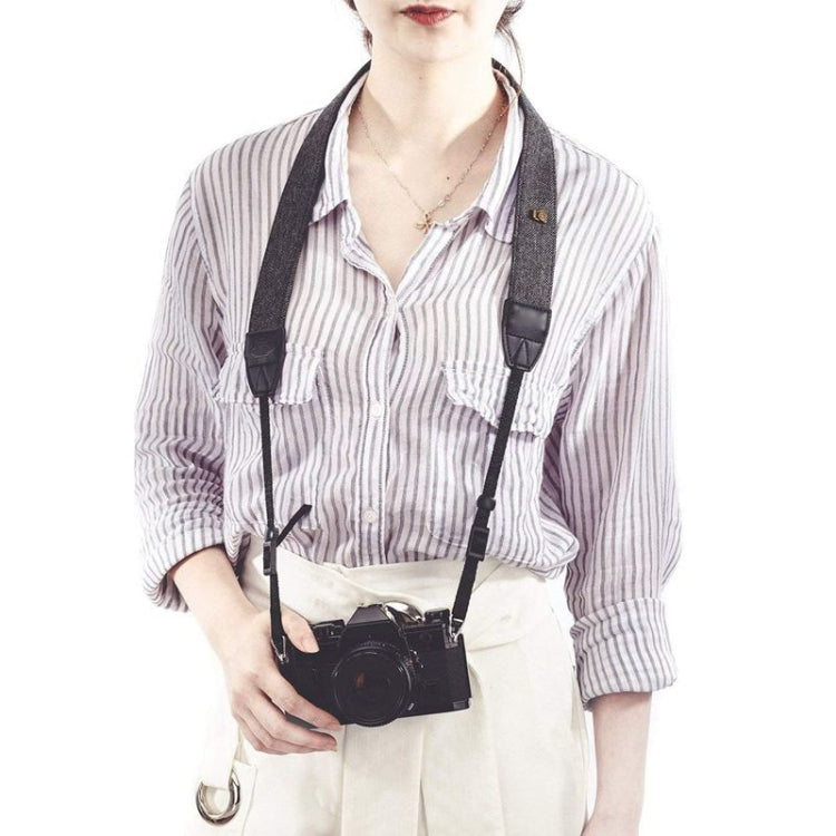 Camera Strap Canvas Neck Shoulder Strap with Quick Release Buckles for DSLR / SLR Camera, Canvas Neck Strap