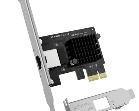 WAVLINK NWP002 2Gbps RTL8125B Chip RJ45 Ethernet Adapter Pcie Network Card, NWP002