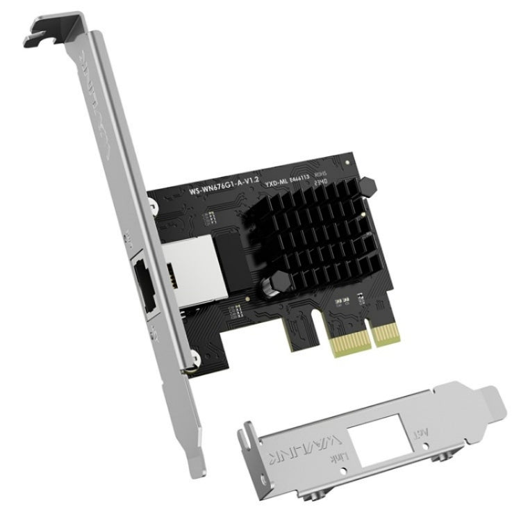 WAVLINK NWP002 2Gbps RTL8125B Chip RJ45 Ethernet Adapter Pcie Network Card, NWP002