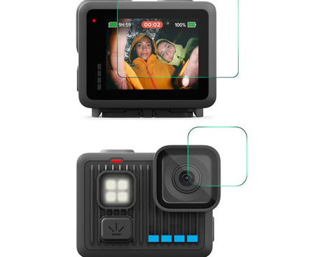 ENKAY 0.2mm 9H Tempered Glass Screen Protector Front ＆ Back Camera Film