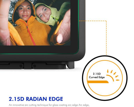 ENKAY 0.2mm 9H Tempered Glass Screen Protector Front ＆ Back Camera Film