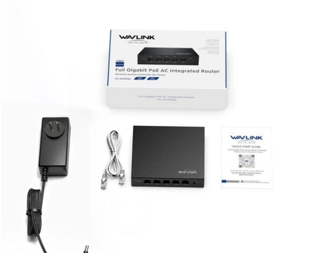 WAVLINK WN701AE IEEE 802.3AF / AT Auto-Discovery Centralized AP Management Poe Switch