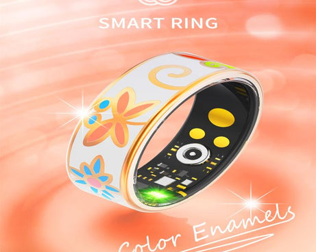 R18 SIZE 6 Smart Ring, Support Heart Rate / Blood Oxygen / Sleep / Care For Faimilies