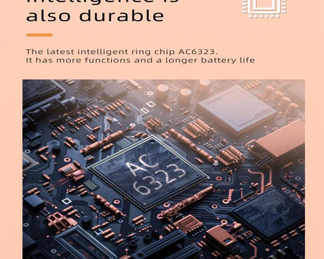 R18 SIZE 6 Smart Ring, Support Heart Rate / Blood Oxygen / Sleep / Care For Faimilies