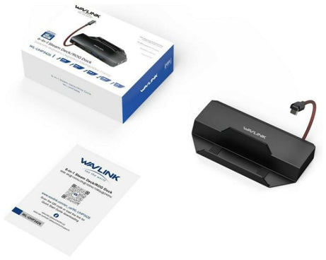 WAVLINK UHP3426 For Steam Deck Gigabit RJ45 100W PD Hub Adapter 6 in 1 Docking Station