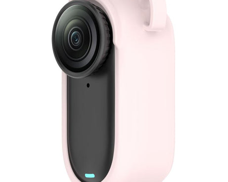 Solid Color Silicone Protective Case, For Insta360 Go 2, For Insta360 Go 3S / Go 3