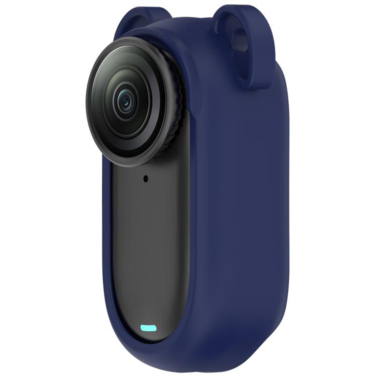 Solid Color Silicone Protective Case, For Insta360 Go 2, For Insta360 Go 3S / Go 3