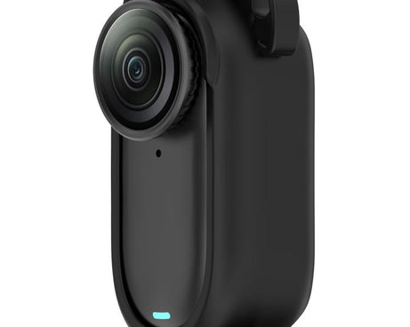 Solid Color Silicone Protective Case, For Insta360 Go 2, For Insta360 Go 3S / Go 3