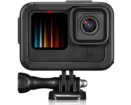 Dual Cold Shoes Frame Expansion PA Cage with Side Interface Cover, For GoPro HERO13 Black / HERO12 Black