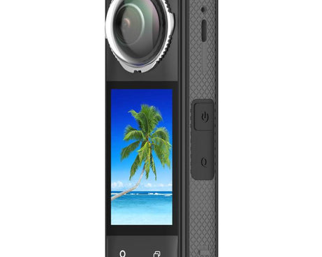 Rotating Optical Tempered Glass Lens Guard Protective Cover, For Insta360 X5, For Insta360 X4