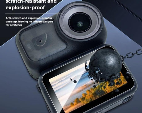HD Tempered Screen Protector with Lens Film, For DJI Osmo Nano