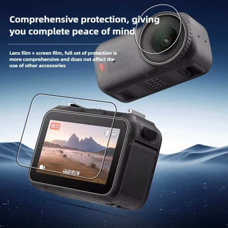 HD Tempered Screen Protector with Lens Film, For DJI Osmo Nano