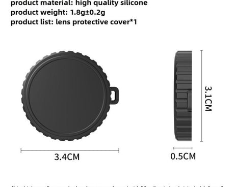 Silicone Soft Protective Lens Cover, For DJI Osmo Nano