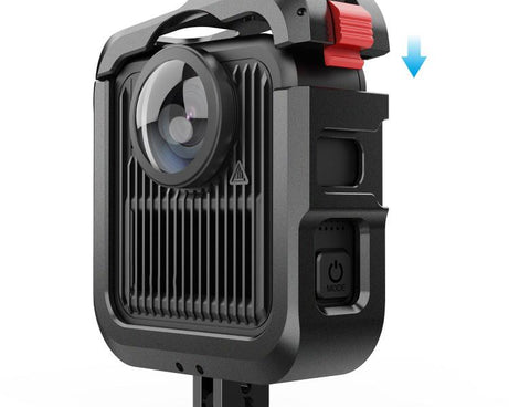 Aluminum Alloy Camera Cage Protection Frame with Dual Cold Shoes