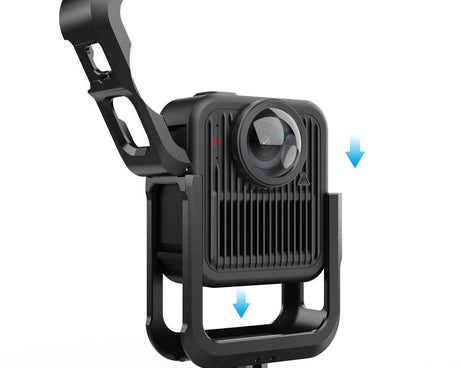 Aluminum Alloy Camera Cage Protection Frame with Dual Cold Shoes