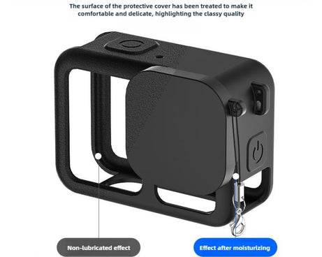 Silicone Protective Cover with Wrist Strap & Lens Cover & Side Interface Cover