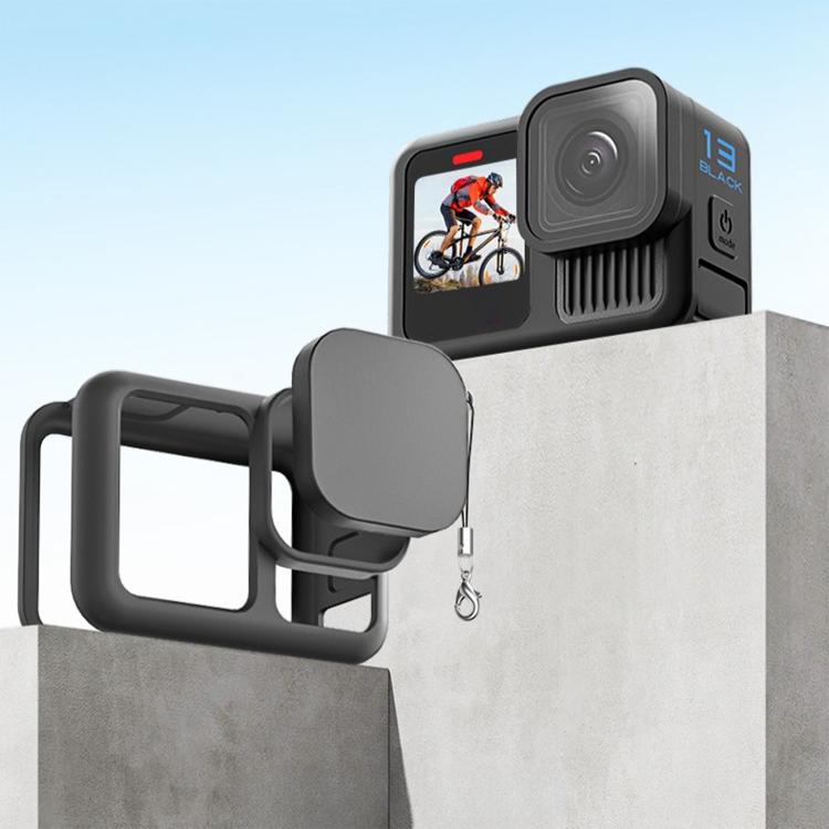 Silicone Protective Cover with Wrist Strap & Lens Cover & Side Interface Cover