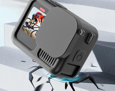 Silicone Protective Cover with Wrist Strap & Lens Cover & Side Interface Cover