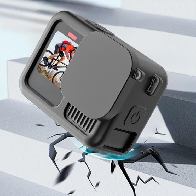 Silicone Protective Cover with Wrist Strap & Lens Cover & Side Interface Cover