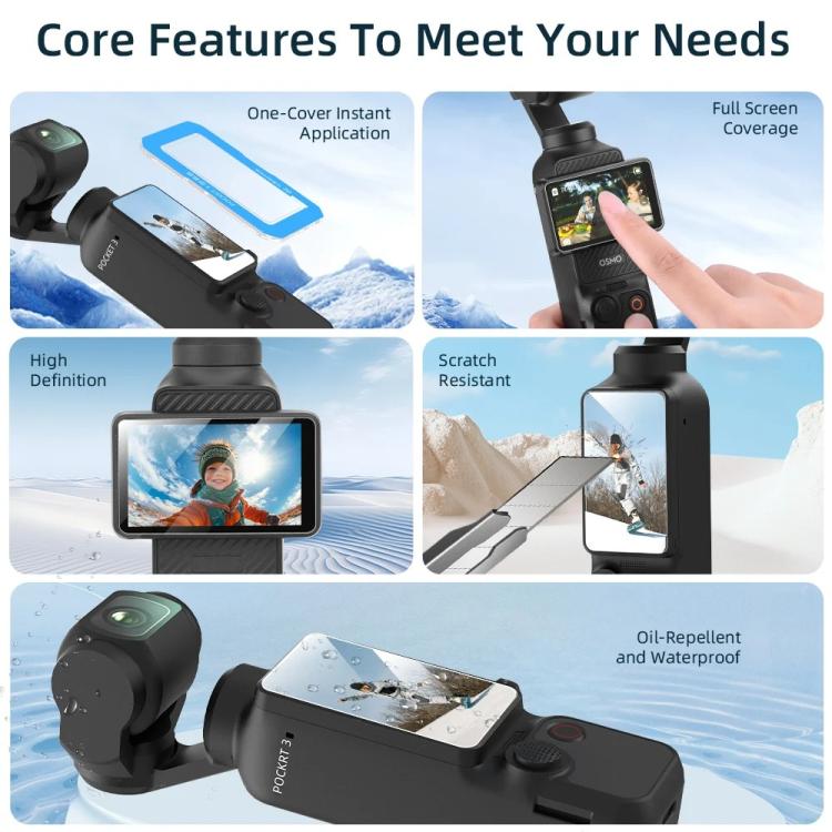 Positioning Easy-Paste HD Anti-Scratch Tempered Glass Film