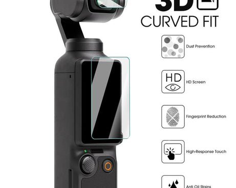 Easy Install HD AR Hardness Tempered Glass Lens Film Screen Protector