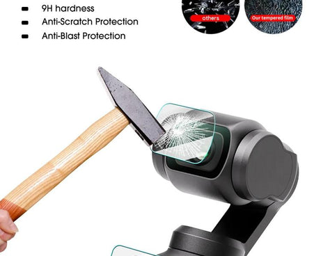 Easy Install HD AR Hardness Tempered Glass Lens Film Screen Protector