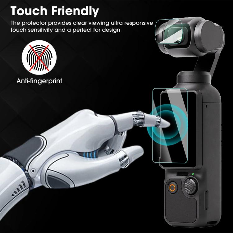 Easy Install HD AR Hardness Tempered Glass Lens Film Screen Protector